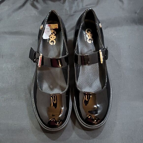 BRAND NEW GBG LOS ANGELES GGCARLISA-R CHUNKY HEELED MARY-JANE JANE STYLE PUMP - Picture 3 of 16